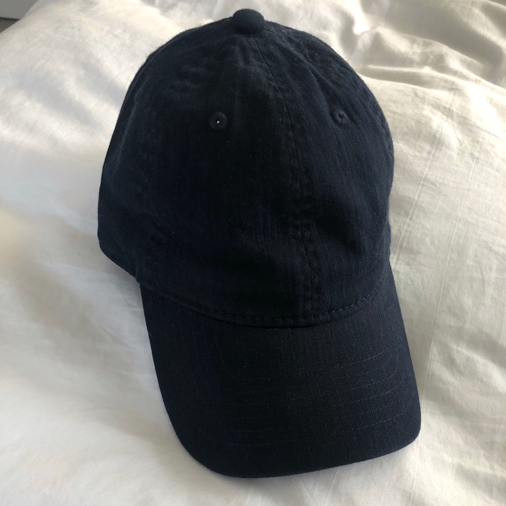 Navy Cotton Baseball Cap